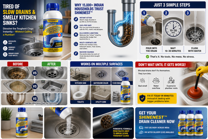 Powerful Sink & Drain Cleaner - Buy 1 Get 3 Free